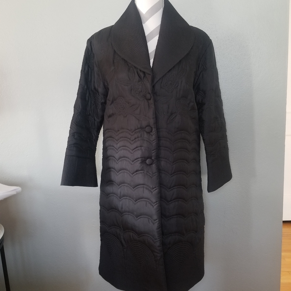 Quilted silk vintage lightweight Persaman jacket L